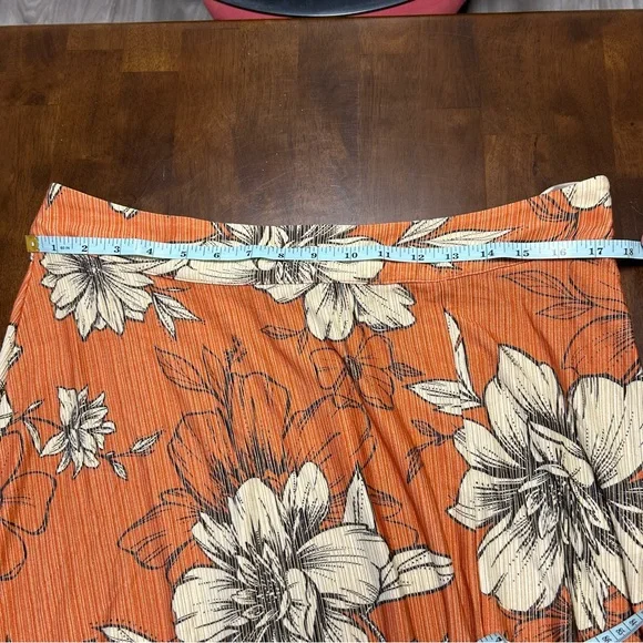 Farm Rio DeJaneiro for Anthropologie Cordelia floral maxi skirt Size Large - Picture 8 of 12